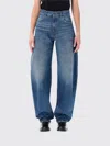 Haikure Women Blue Denim Jeans In Blue