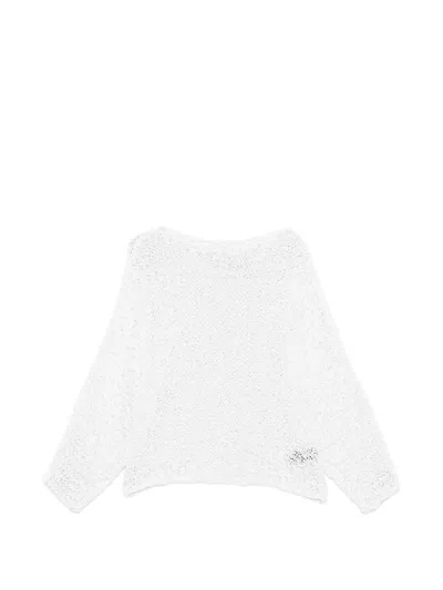 Haikure Jenna Knitted Sweater In White