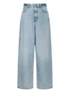 Haikure Belt Loop Jeans In Blue