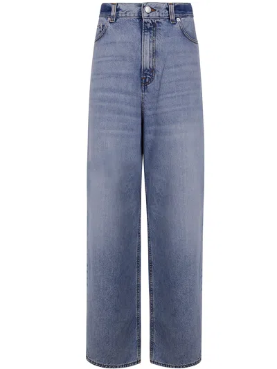 Haikure Jo Men Denim Wide Leg In Blue