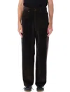Haikure Jo Trousers In Dark Brown