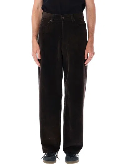 Haikure Jo Velvet Trousers In Braun