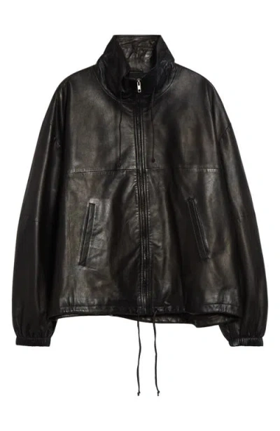 Haikure Jordan Leather Jacket In Black