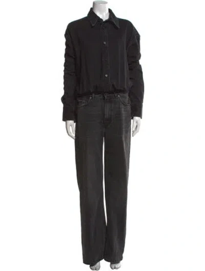 Pre-owned Haikure Jumpsuit In Black