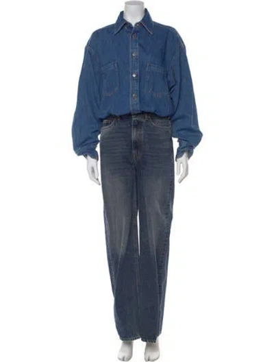 Pre-owned Haikure Jumpsuit In Blue