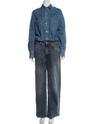 Pre-owned Haikure Jumpsuit In Blue