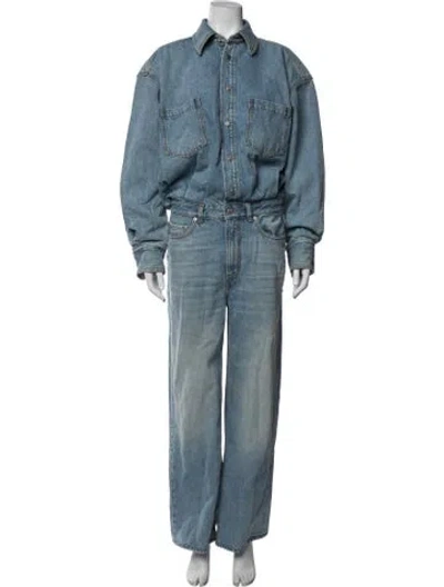 Pre-owned Haikure Jumpsuit In Blue