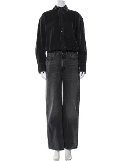 Pre-owned Haikure Jumpsuit In Grey