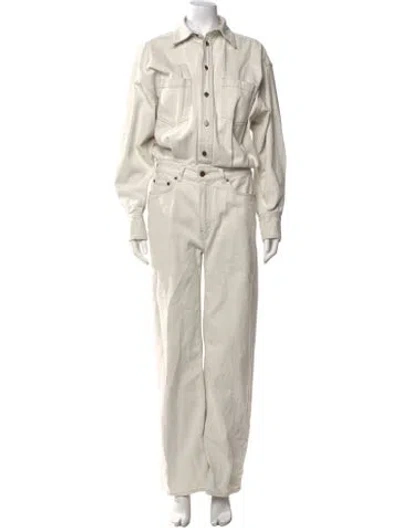 Pre-owned Haikure Jumpsuit In Neutrals