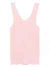 Haikure Kanye Tank Top In Pink