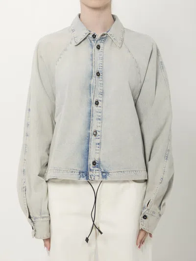 Haikure Keira Vintage Dirty Shirt In Neutral