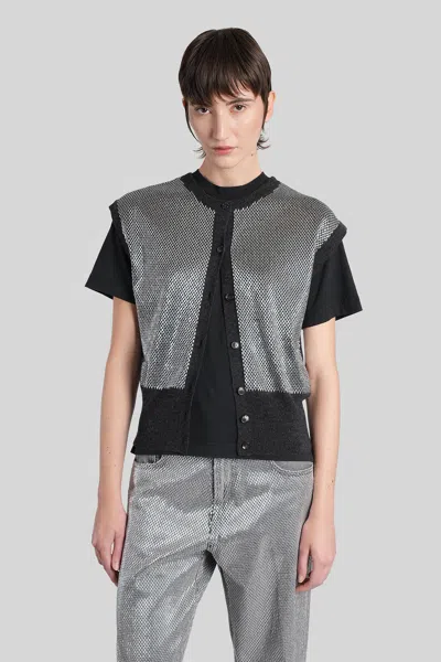 Haikure Kirby Vest In Black Wool