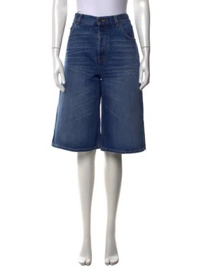 Pre-owned Haikure Knee-length Shorts In Blue