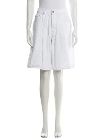 Pre-owned Haikure Knee-length Shorts In White