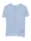 Haikure Knitted Top In Blue
