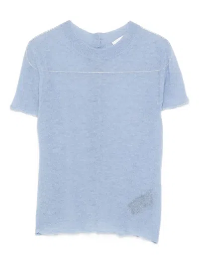 Haikure Knitted Top In Blue
