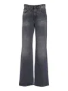 Haikure Wide-leg Jeans In Black