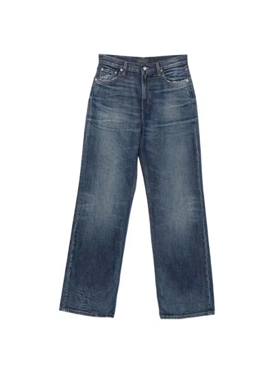 Haikure Korea Denim Jeans In Blue