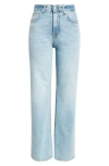 Haikure Korea Jeans In Blue Aqua