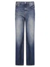 Haikure Korea Intense Blue Jeans In Blue