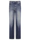Haikure Korea Intense Blue Jeans In Blue