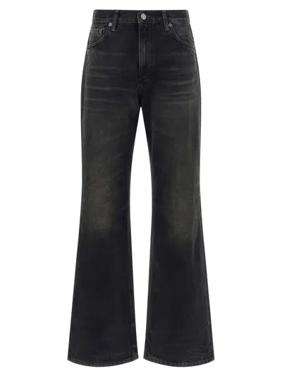 Haikure Black Relaxed Mid Rise Jeans