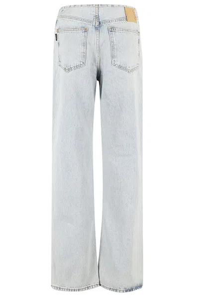 Haikure Korea Jeans In Blue