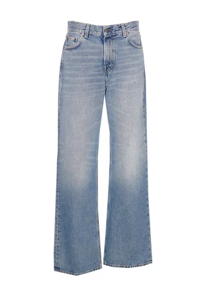 Haikure Korea Jeans In Blue