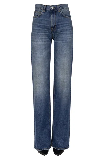 Haikure Korea Jeans In Blue