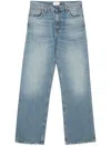 Haikure Korea Salina Blue Jeans In Blue