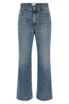Haikure Korea Nordic Straight Leg Jeans Trousers In Blue