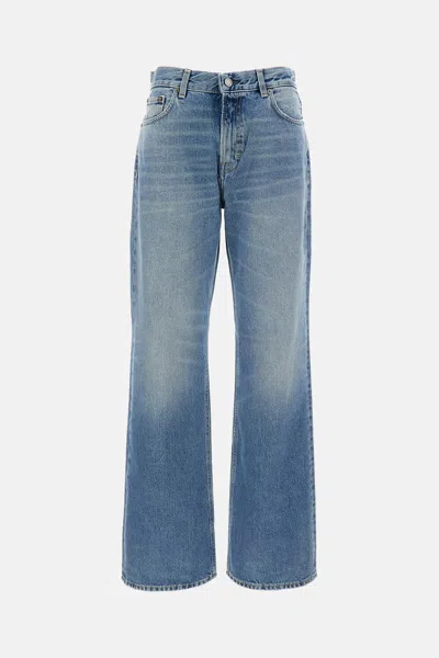Haikure Korea Nordic Jeans In Blue