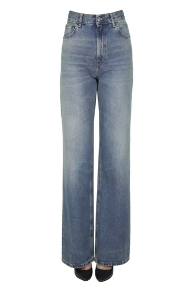Haikure Korea Piano Jeans In Blue