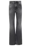 Haikure Wide-leg Jeans In Spider Black