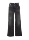Haikure Korea Spider Jeans In Black