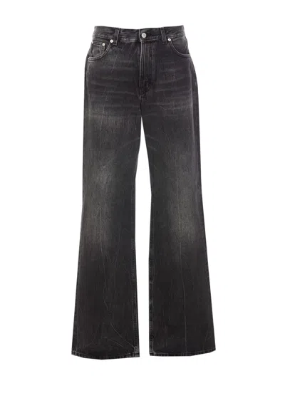 Haikure Korea Spider Jeans In Black