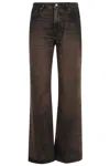 Haikure Wide-leg Jeans In Multi