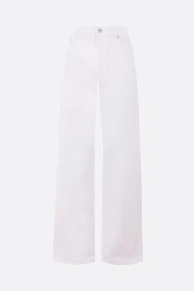 HAIKURE KOREA WIDE-LEG JEANS IN DENIM