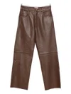 Haikure Bonnie Leather In Brown