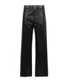 Haikure Leather Trousers In Black