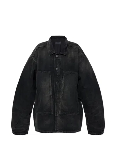 Haikure Legacy Denim Shirt In Black