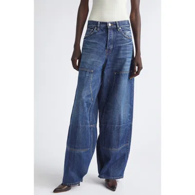 Haikure Legacy Wide Leg Jeans In Blue