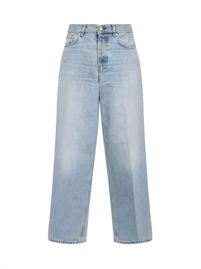 Haikure Light Blue Cotton Denim Bethany Boyfriend Jeans