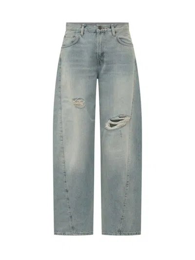 Haikure Light Blue Straight High Rise Jeans