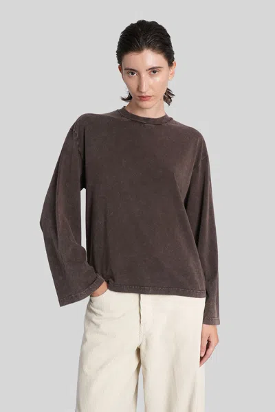 Haikure Liv T-shirt In Brown Cotton