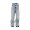 Haikure 'logan' Autenthic Wash Denim Pants In Blue