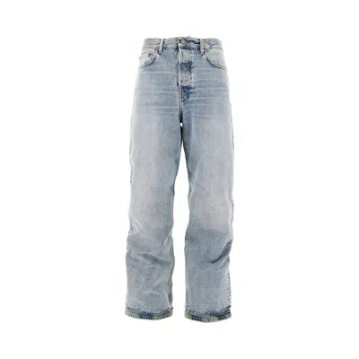 Haikure 'logan' Autenthic Wash Denim Pants In Blue