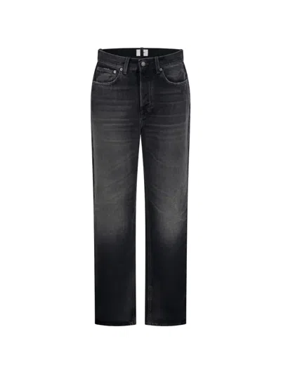 Haikure Logan Faded Jeans In Black