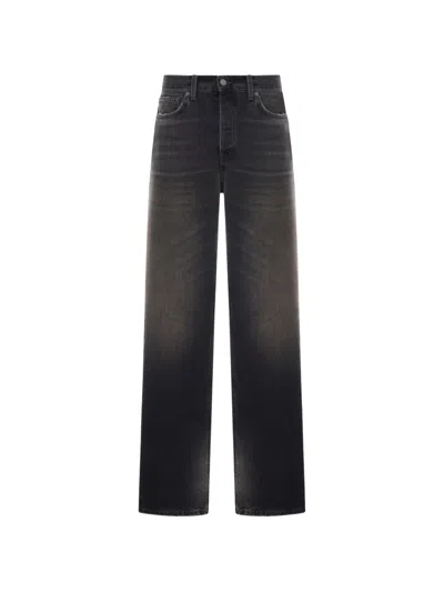 Haikure Logan Five-pocket Jeans In Black