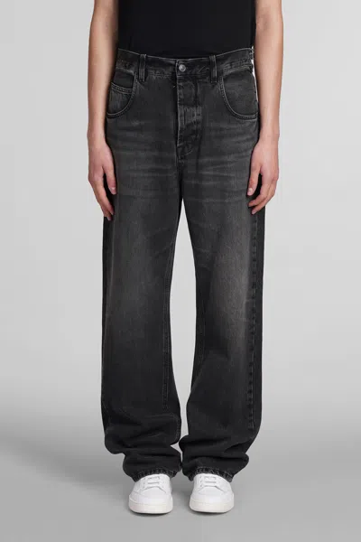 Haikure Logan Jeans In Black Cotton